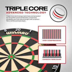 Winmau Blade 6 Triple Core Carbon 49